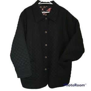 Denim & Co Reversible Quilted Jacket Women’s 2X